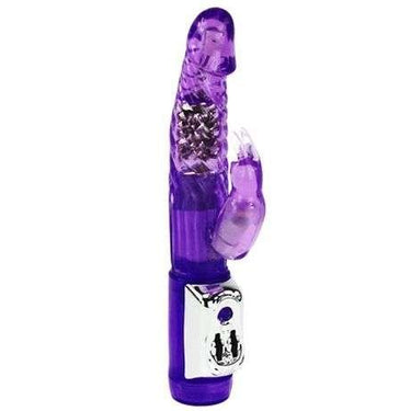 Vibratore Rabbit Viola con Vibrazione e Rotazione a Velocità Variabile
